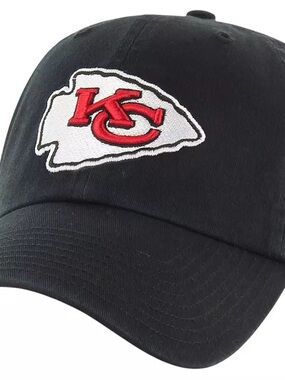 Kansas City Chiefs Black Baseball Cap